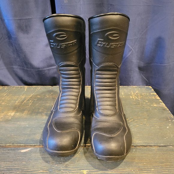 Exustar women's motorcycle boots - Picture 1 of 6